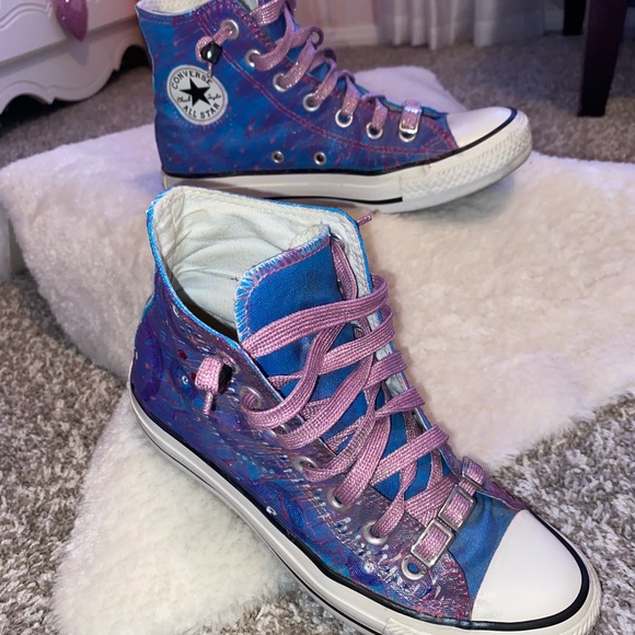 Custom hand painted High top converse - Picture 1 of 10